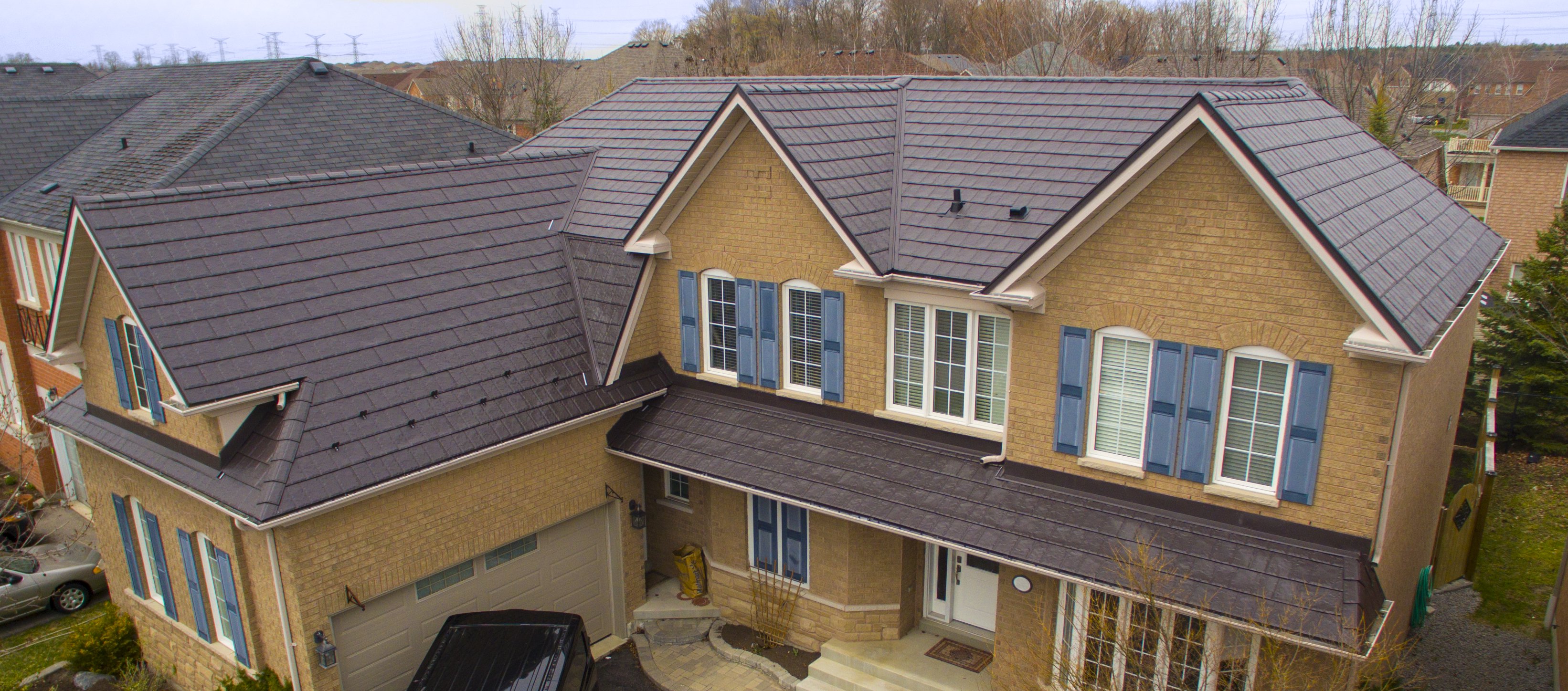Roofing project by roofing contractors Addison